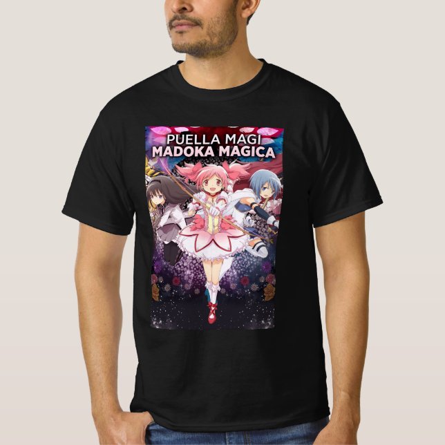 Madoka Kaname poster T Shirt (Framsida)