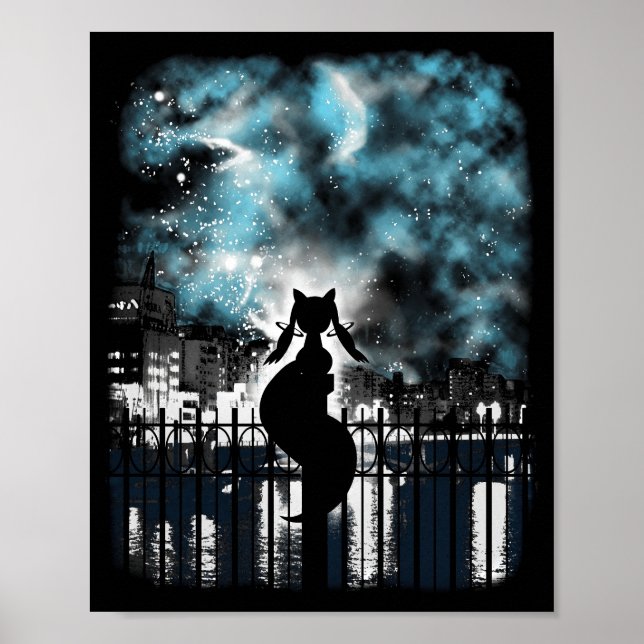 Madoka - Kyubey Poster (Framsidan)