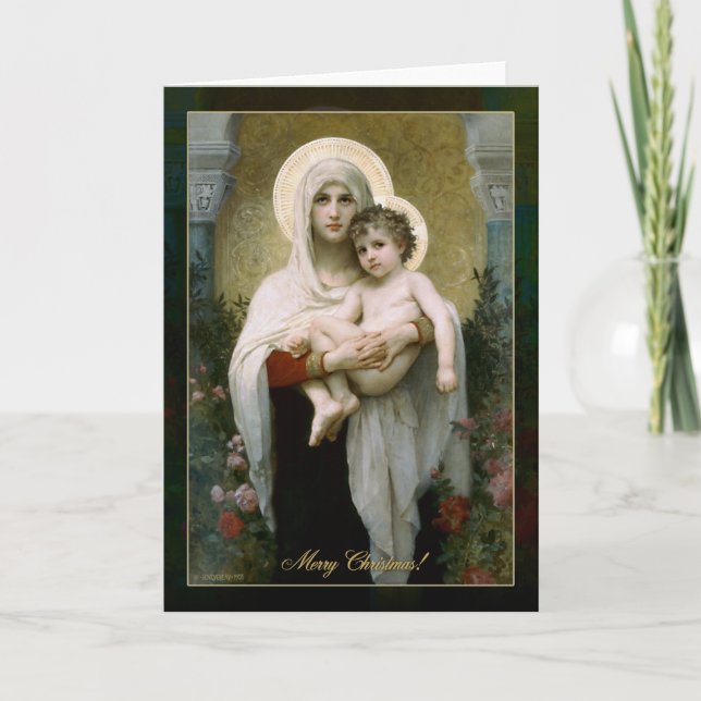 Madona med Ro Helgkort (Framsida)