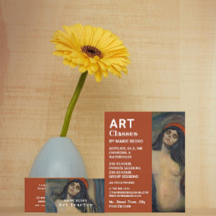 Madonna 1894, version av Edvard Munch, Art Classes Reklamblad