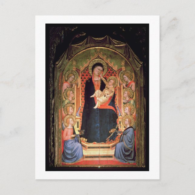 Madonna and Child, 1347 Vykort (Framsida)