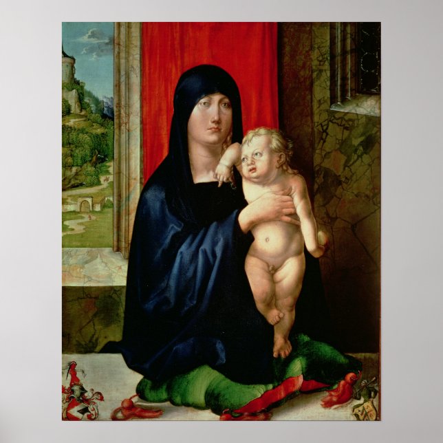 Madonna and Child, 1496-99 Poster (Framsidan)
