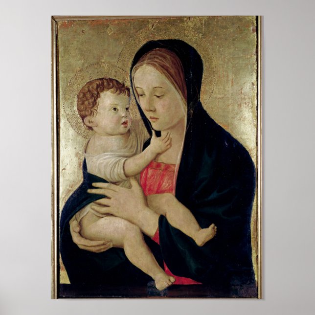 Madonna and Child, c.1475 Poster (Framsidan)