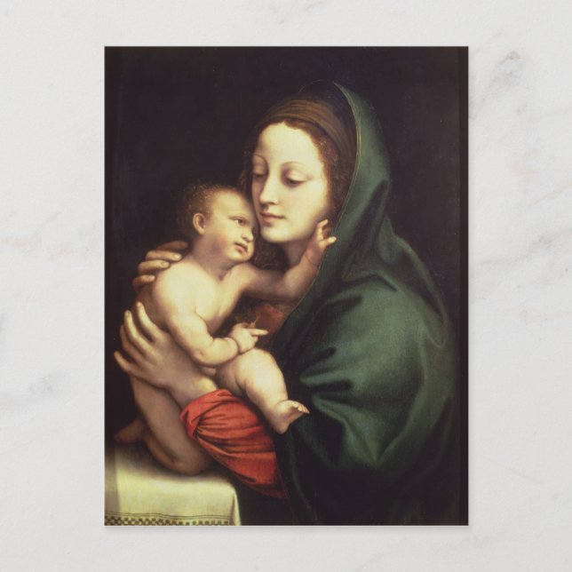Madonna and child, c.1510 vykort (Framsida)
