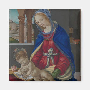 Madonna and Child, Circa 1483-4 Magnet