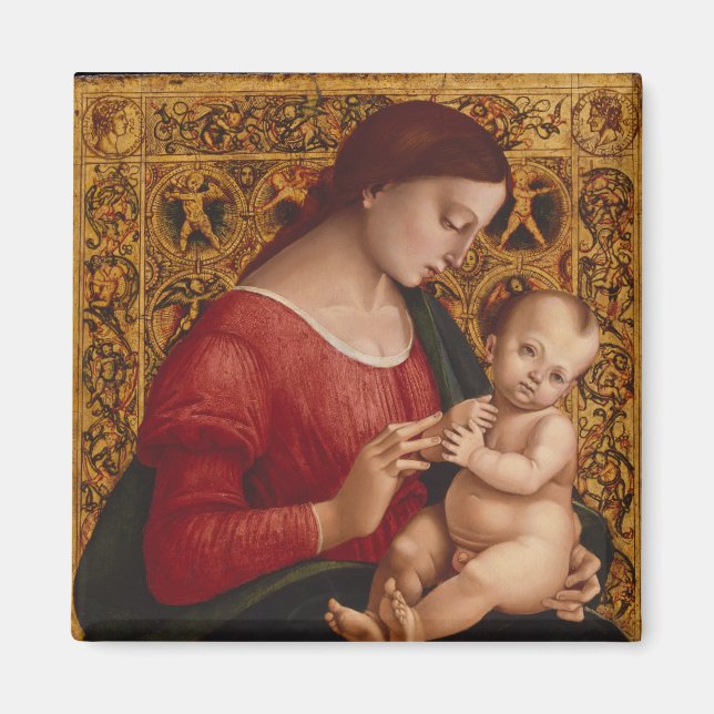 Madonna and Child, Circa 1505-07 Magnet (Framsidan)