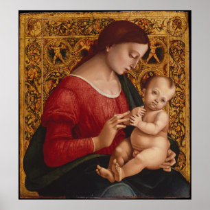 Madonna and Child, Circa 1505-07 Poster