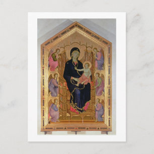 Madonna and Child (Rucellai Madonna) 1285 (tempera Vykort