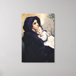 Madonna av gatorna canvastryck