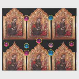 MADONNA AV HUMILITY Colorful Gemstones Chrıstmas Presentpapper