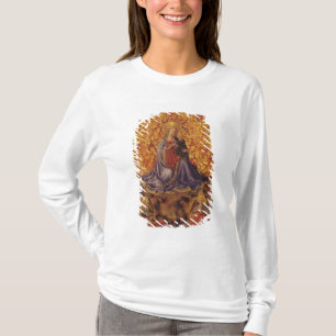 Madonna av ödmjukhet med Kristusbarnet och ängla T-shirt