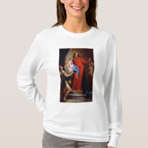 Madonna av radbandet (olja på kanfas) tee shirt