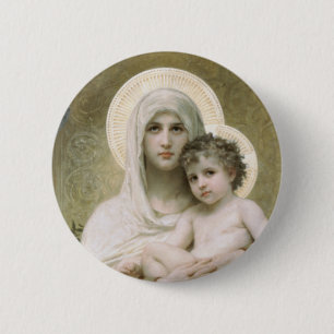 Madonna av ro knapp