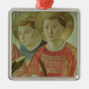 Madonna av skugga, specificerar av St Thomas Julgransprydnad Metall