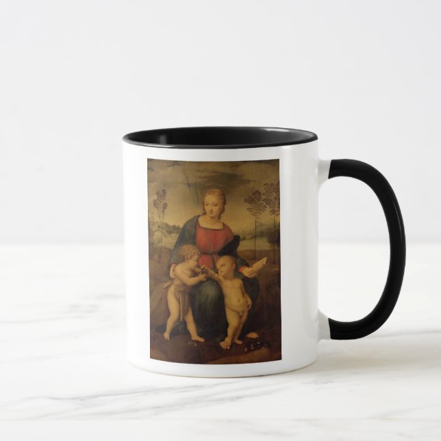 Madonna av steglitsen, c.1506 mugg (Höger)