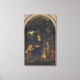 Madonna av stenarna, c.1478 canvastryck