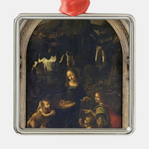 Madonna av stenarna, c.1478 julgransprydnad metall