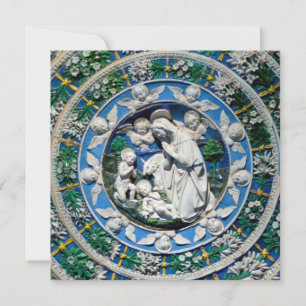 MADONNA,BARN OCH ÄNGLAR Blue Sapphire-jul Inbjudningar