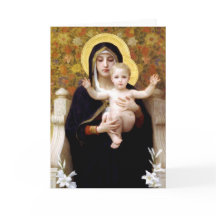 Madonna & barn vid Bouguereau religiösajul