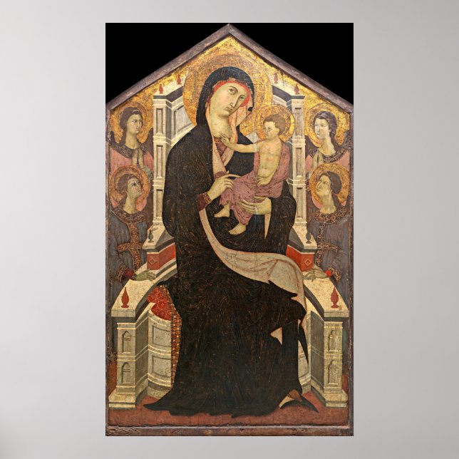 Madonna & Child, Città di Castello Fine Art Poster (Framsidan)
