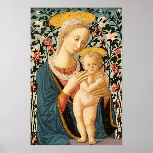 Madonna & Child - Filippino Lippi Fine Art Poster (Framsidan)