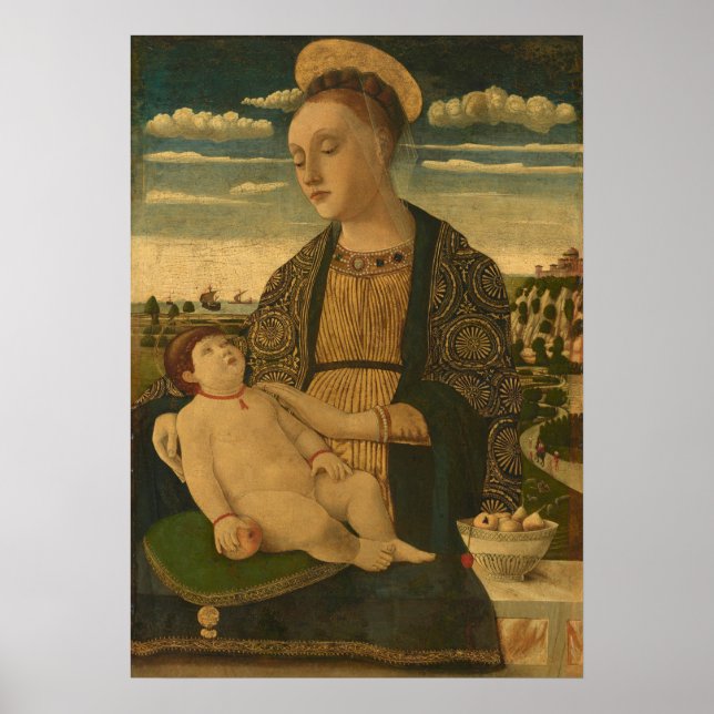 Madonna Child - Francesco Benaglio Fine Art Poster (Framsidan)