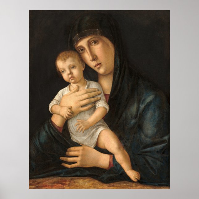 Madonna & Child - Giovanni Bellini Fine Art Poster (Framsidan)