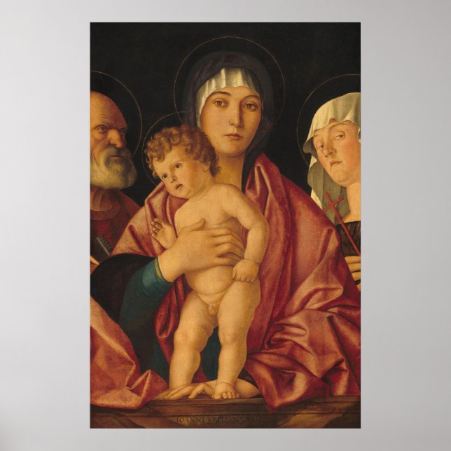 Madonna & Child - Giovanni Bellini Fine Art Poster (Framsidan)