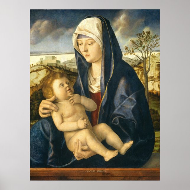 Madonna & Child - Giovanni Bellini Fine Art Poster (Framsidan)