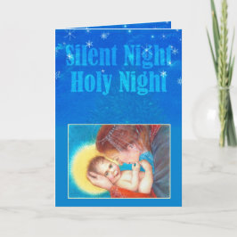 Madonna & Child magic christmas Helgkort