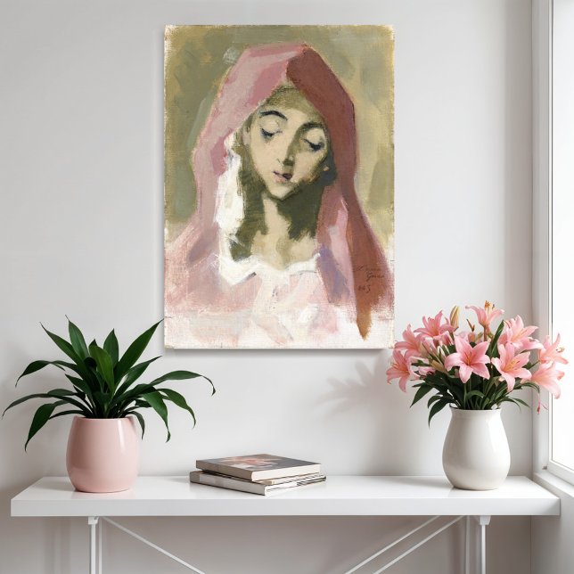 Madonna de la Charité, Helene Schjerfbeck Poster (Skapare uppladdad)