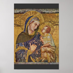 Madonna Dei Tramonti av Lorenzetti Pietro Poster