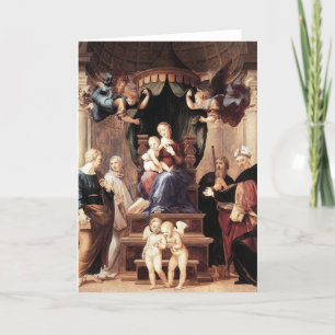 Madonna del Baldacchino - Raphael - c1506 Kort