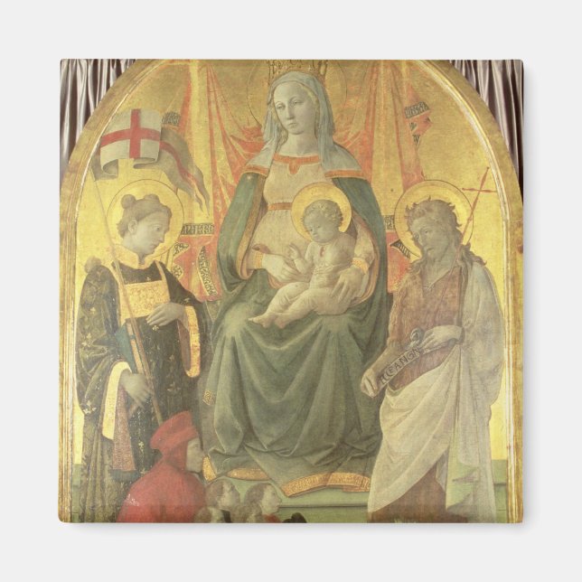 Madonna del Ceppo, 1453 (och uppgifter 62016) Magnet (Framsidan)