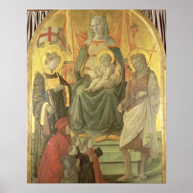 Madonna del Ceppo, 1453 (och uppgifter 62016) Poster (Framsidan)