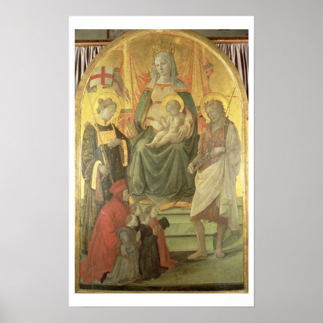 Madonna del Ceppo, 1453 (och uppgifter 62016) Poster (Framsidan)
