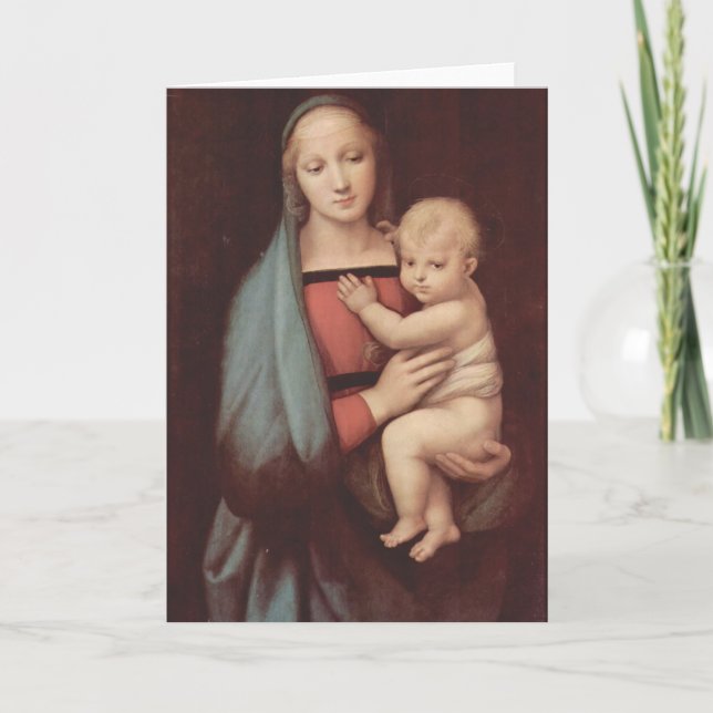 Madonna Del Granduca från Raphael Kort (Framsida)