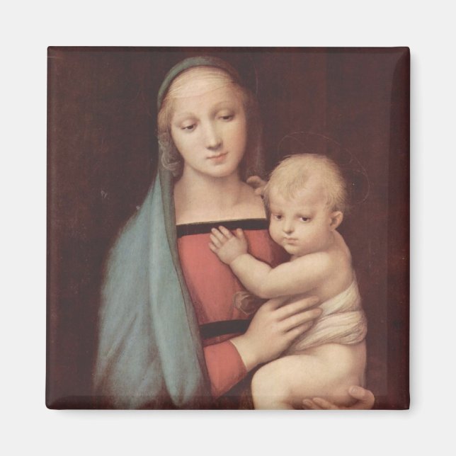 Madonna Del Granduca från Raphael Magnet (Framsidan)