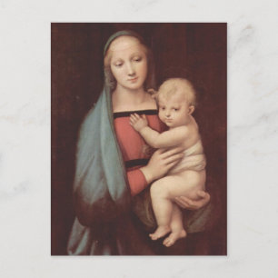 Madonna Del Granduca från Raphael Vykort