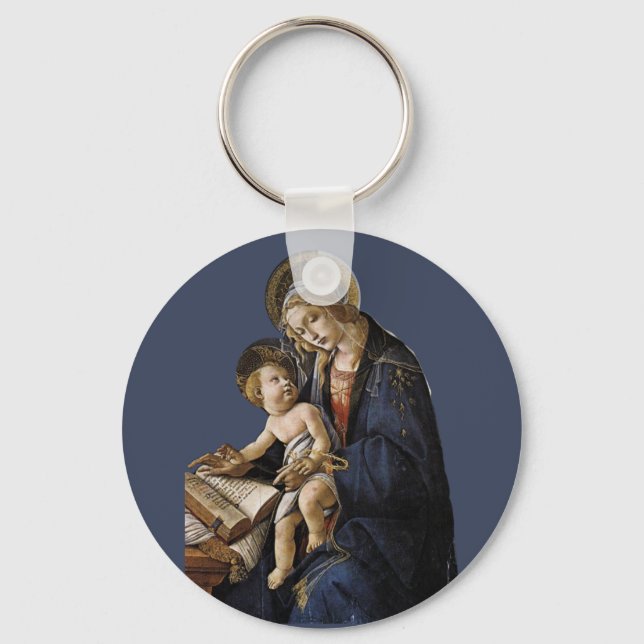 Madonna del Libro Nyckelring (Framsida)