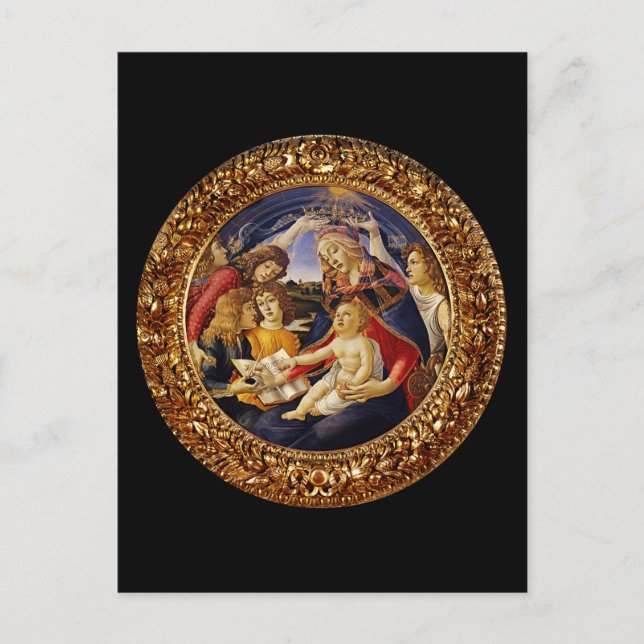 Madonna del Magnificat Vykort (Framsida)