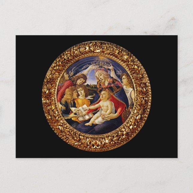 Madonna del Magnificat Vykort (Framsida)