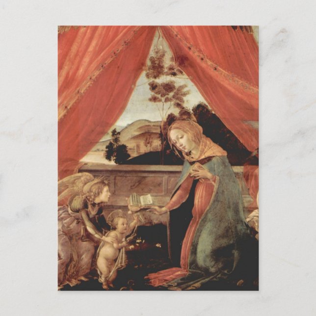 Madonna del Padiglione Vykort (Framsida)