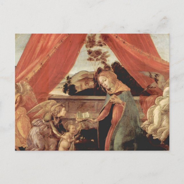 Madonna del Padiglione Vykort (Framsida)