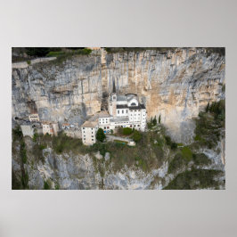 Madonna della Corona-kyrkan Poster
