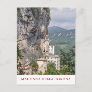 Madonna della Corona-kyrkorvykort Vykort