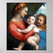 Madonna della Tenda - Raphael - c1513