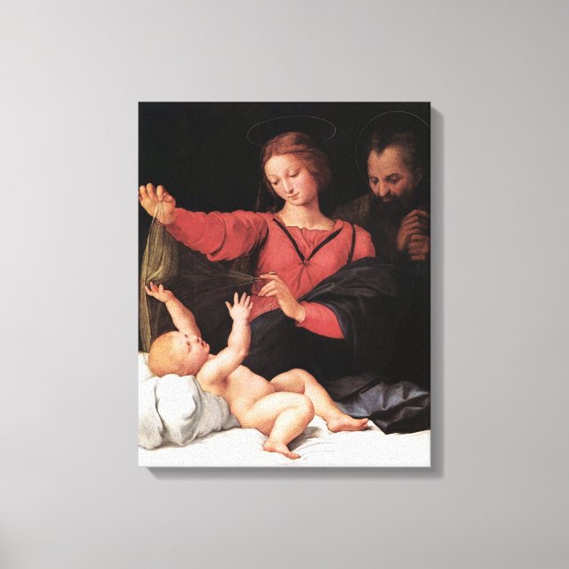 Madonna di Loreto - Rafael - c1511 Canvastryck (Framsida)