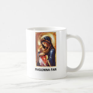 Madonna fläkt kaffemugg