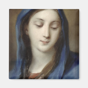 Madonna från kapell (pastell på papper) magnet